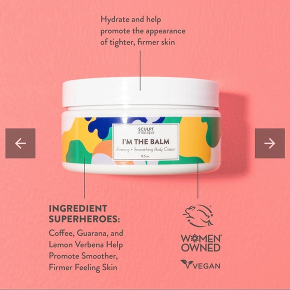 Miss spa Sculp I’M THE BALM Furming Smoothing Body Cream 8.5oz NIB - Picture 2 of 7